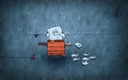 Креативные обои на ноутбук