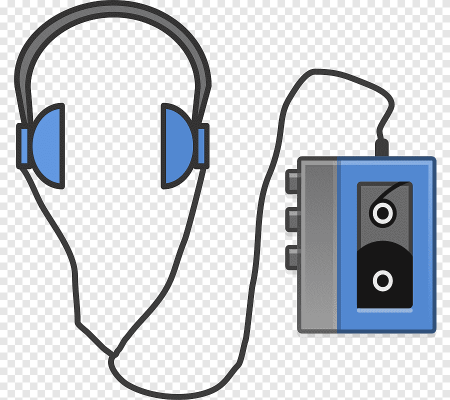 Плеер нарисованный