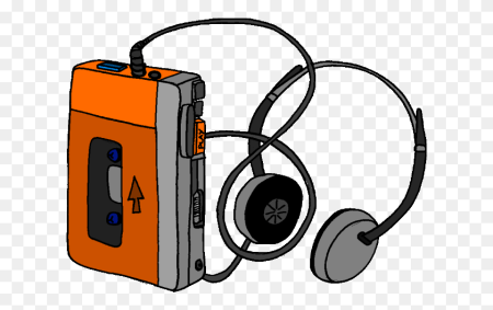 Наушники с магнитофоном