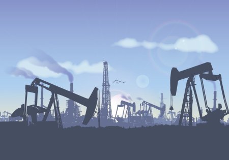Нефтегазовая промышленность вектор