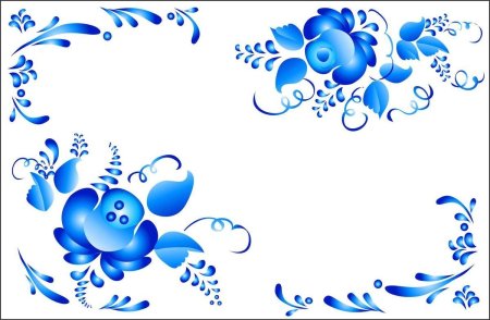 Гжель орнамент