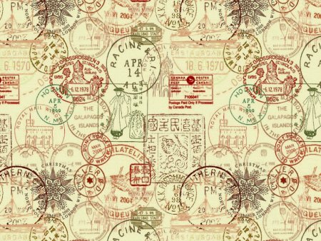 Почтовый фон