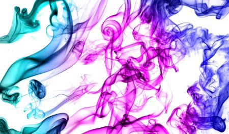 Разноцветный дым