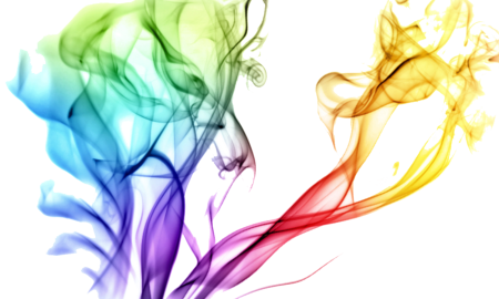 Разноцветный дым