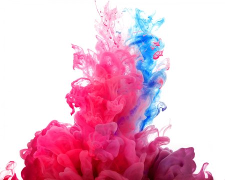 Разноцветный дым