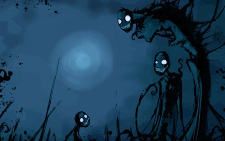 Жуткий фон