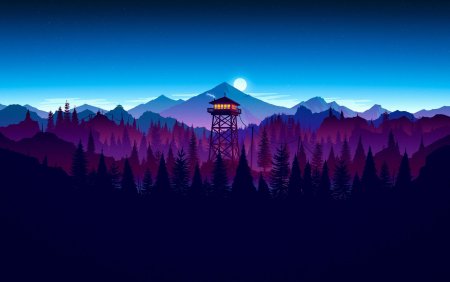 Фон Firewatch 4k