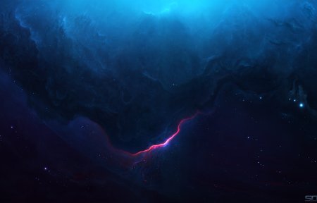 Темный космос 4к