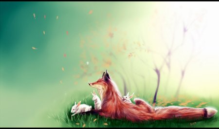 Волшебные лисы