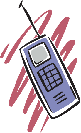 Изображение сотового телефона
