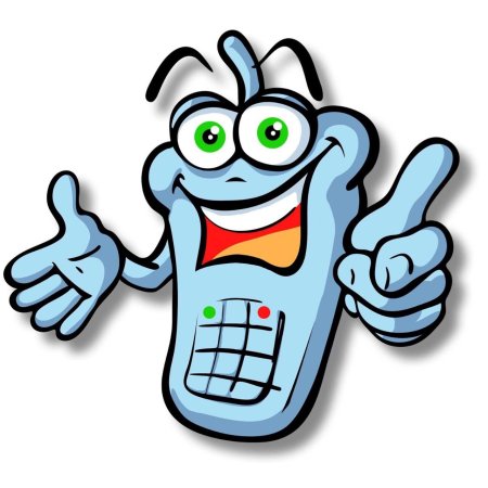 Мобильник мультяшный