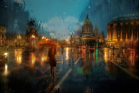 Эдуард Гордеев дождливый Петербург