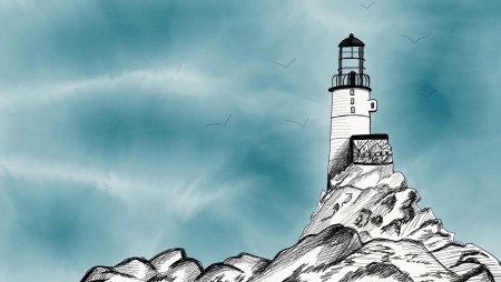 Маяк рисовать