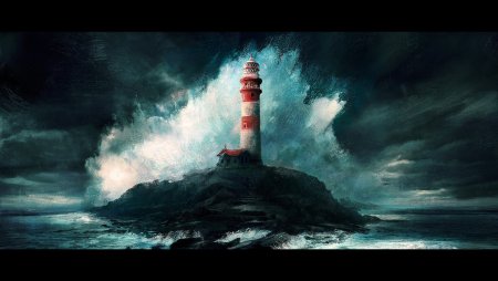 Маяк Эйлин мор корабли