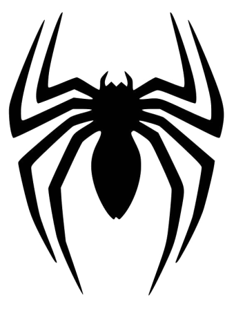 Человек паук символ паука