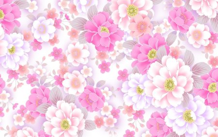 Фон в мелкий цветочек