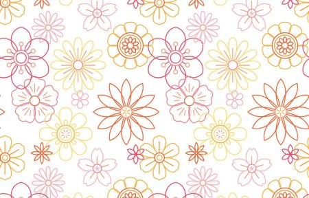 Фон в мелкий цветочек