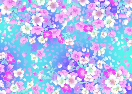 Фон в мелкий цветочек