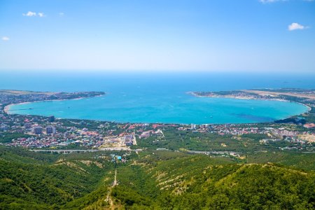 Геленджикская бухта панорама