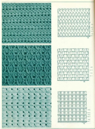 Вязка крючком узоры и схемы