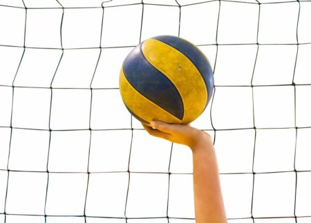 Волейбол сетка мяч