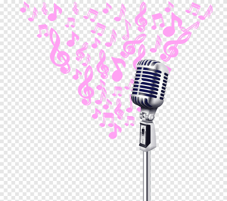 Микрофон и Ноты