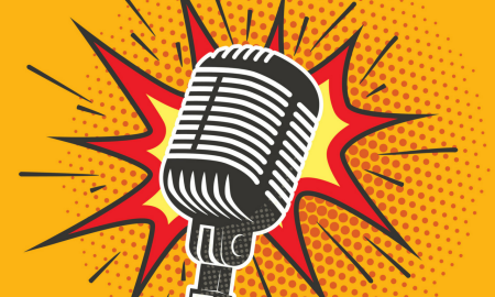 Стилизованный микрофон