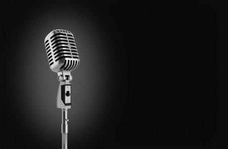 Стильный микрофон