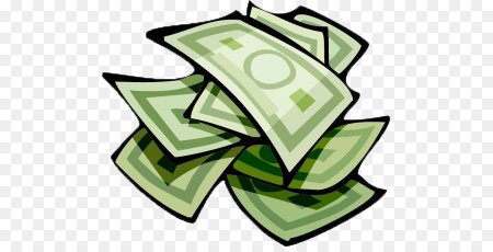 Деньги мультяшный