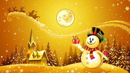 Новогодний фон