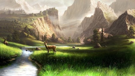 Фэнтези пейзажи