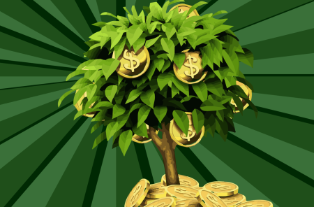 Денежное дерево на рабочий стол