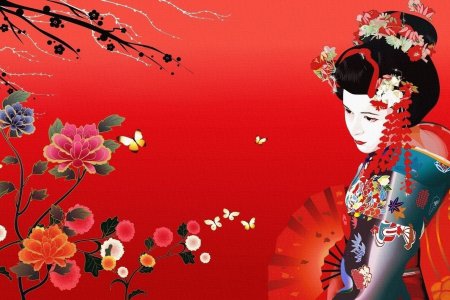 Хикару Накамура гейша