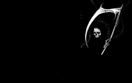 Смерть с косой обои