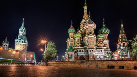 Кремль храм Василия Блаженного