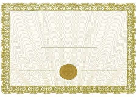 Рамка для свидетельства