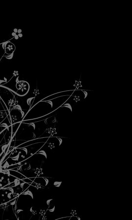 Черные обои