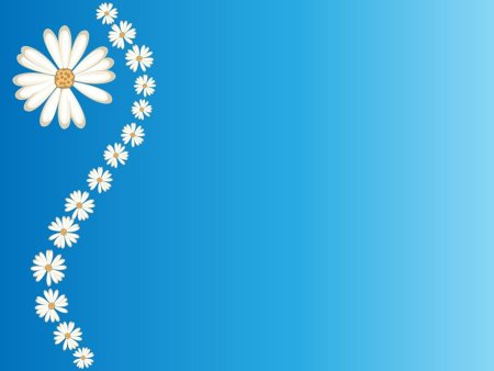 Фон для презентации ромашки