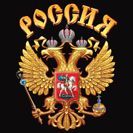 Красивая эмблема России