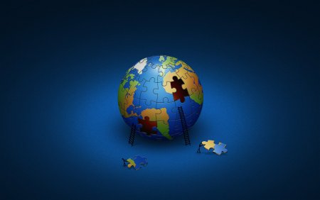 Обои на рабочий стол Глобус