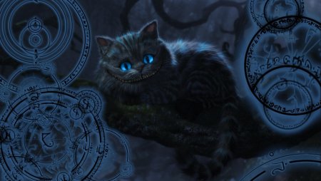 Чеширский кот Алиса в стране чудес мультфильм