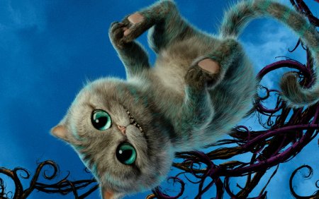 Глаза кота из Алисы в стране чудес