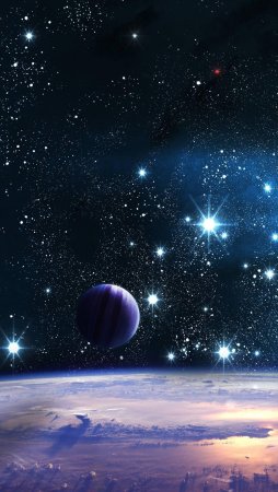 Космос вертикально
