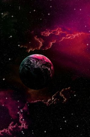 Космос арт на телефон