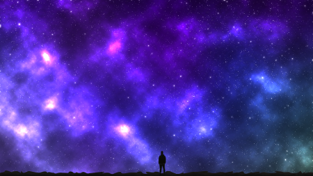 Звездное небо фон