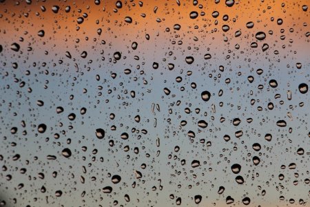 Фон капли на стекле
