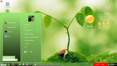 Обои на рабочий стол Linux Mint