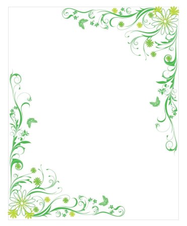 Красивое оформление листа