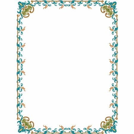 Татарский орнамент рамка