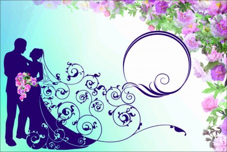 Свадебный фон